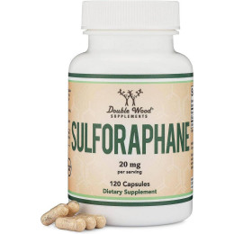 Сульфорафан Double Wood Supplements Sulforaphane 20 mg 120 capsules