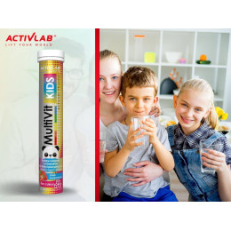 Мультивитамины для детей Activlab MultiVit Kids 20 tabs (Strawberry) Activlab