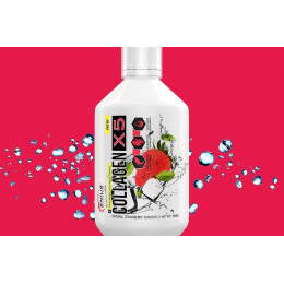 Collagen-X5 liquid 500ml (Strawberry)