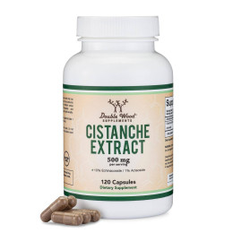 Екстракт цистанхея Double Wood Supplements Cistanche Extract 500 mg 120 caps