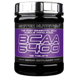 Амінокислоти Scitec Nutrition BCAA 6400 125 tabs Scitec Nutrition