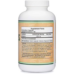 Екстракт астрагала Double Wood Supplements Astragalus 1000 mg 300 capsules