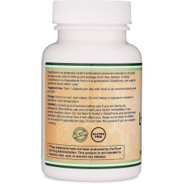 S-ацетил L-глутатион Double Wood Supplements S-Acetyl L-Glutathione 100 mg 60 capsules