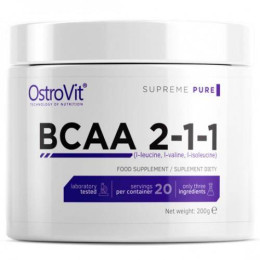 Амінокислотний комплекс BCAA 2:1:1 200 g Natural OstroVit