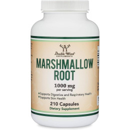 Корень алтея Double Wood Supplements Marshmallow Root 1000 mg 210 capsules