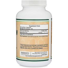 Корень алтея Double Wood Supplements Marshmallow Root 1000 mg 210 capsules