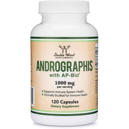 Андрографіс Double Wood Supplements Andrographis 1000 mg 120 capsules