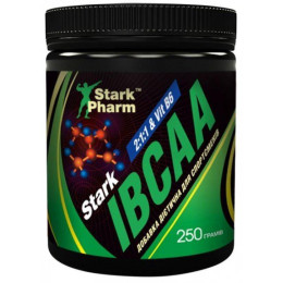 Амінокислоти Stark Pharm IBCAA 2-1-1 & Vit B6 250g (Pure) без смакових добавок Stark Pharm