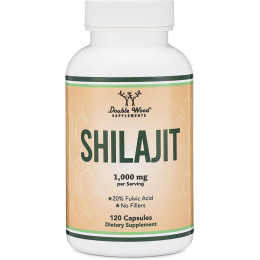 Мумие Double Wood Supplements Shilajit Resin 1000 mg 120 capsules