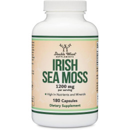 Екстракт ірландського моху Double Wood Supplements Irish Moss Extract 1200 mg 180 caps