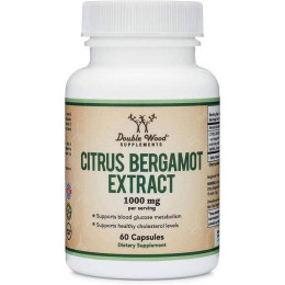 Екстракт цитрусового бергамоту Double Wood Supplements Citrus Bergamot Extract 1000 mg 60 capsules