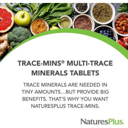 Trace-Mins, Trace Mineral Complex, 180 Tablets Nature's Plus