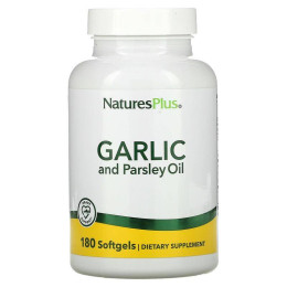 Garlic and Parsley Oil, 180 Softgels Nature's Plus