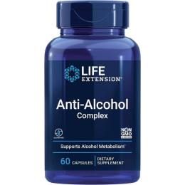 Anti-Alcohol, HepatoProtection Complex, 60 Vegetarian Capsules Life Extension