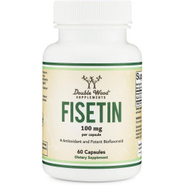 Фізетин Double Wood Fisetin 100 mg, 60 capsules