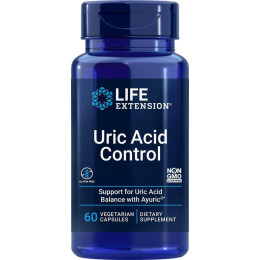 Uric Acid Control, 60 Vegetarian Capsules Life Extension