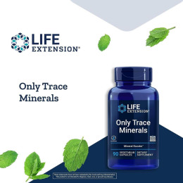 Only Trace Minerals, 90 Vegetarian Capsules Life Extension