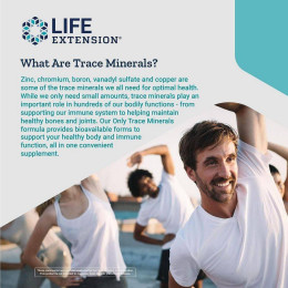 Only Trace Minerals, 90 Vegetarian Capsules Life Extension