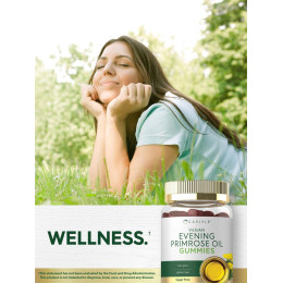 Примула вечерняя Carlyle Nutritionals Evening Primrose Oil 60 Vegan Gummies (Natural Mixed Berry)