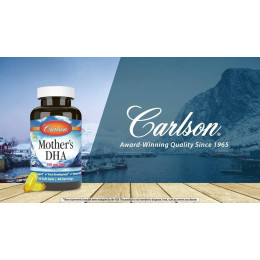 ДГК для кормящих мам Carlson Mother's DHA 60 Soft Gels Carlsson