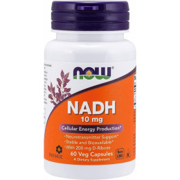 NADH 10mg With 200mg Ribose 60vcaps