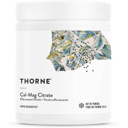 Кальций и Магний цитрат Thorne Research Cal-Mag Citrate, Effervescent Powder, 214 g Thorne Research