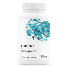 Комплекс вітамінів групи В Thorne Research B-Complex #12, 60 Capsules Thorne Research