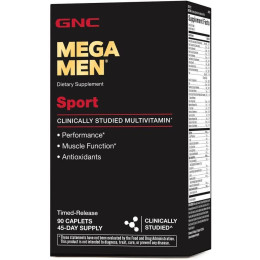 Вітамінно-мінеральний комплекс для спортсменів GNC Mega Men Sport 90 caplets GNC