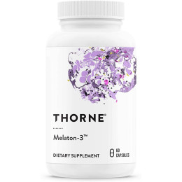 Мелатонин Thorne Research Melaton-3, 60 Vegetarian Capsules Thorne Research