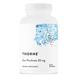 Цинк пиколинат Thorne Research Zinc Picolinate, 30 mg, 60 Capsules Thorne Research