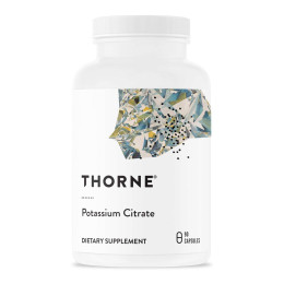 Калій цитрат Thorne Research Potassium Citrate, 90 Vegetarian Capsules Thorne Research