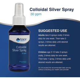 Коллоидное серебро Trace Minerals Research Colloidal Silver - 30ppm 59ml Trace Minerals Research