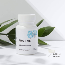 Селен Thorne Research Selenomethionine, 60 Capsules Thorne Research