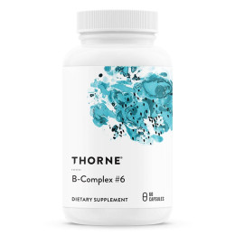 Комплекс витаминов группы В Thorne Research B-Complex #6, 60 Capsules Thorne Research