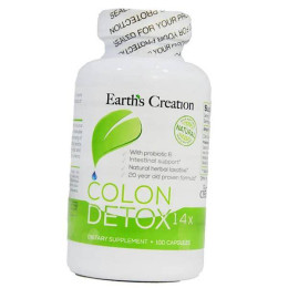 Colon Detox 100 caps Earth's Creation