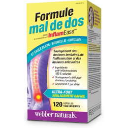 Для суглобів та зв'язок Webber Naturals Back Pain Formula 120 caps Webber Naturals