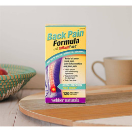 Для суглобів та зв'язок Webber Naturals Back Pain Formula 120 caps Webber Naturals