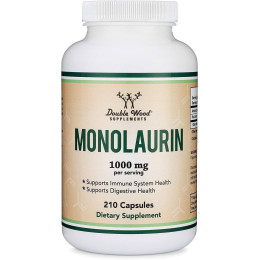 Монолаурин Double Wood Monolaurin 1000 mg 1000 mg 210 capsules