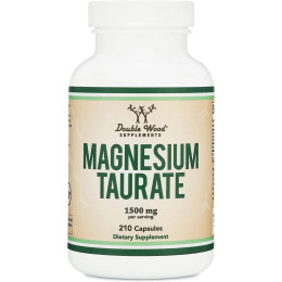 Таурат магнію Double Wood Magnesium Taurate 1500 mg 210 capsules