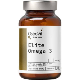 Омега 3 Ostrovit Pharma Elite Omega 3 30 caps OstroVit