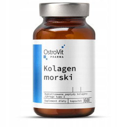 Морской коллаген Ostrovit Pharma Kolagen morski 60 caps OstroVit