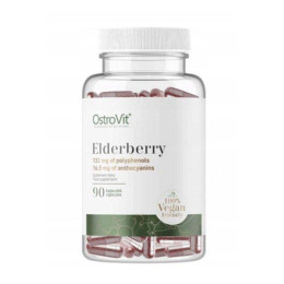 Черная бузина Ostrovit Elderberry 90caps OstroVit