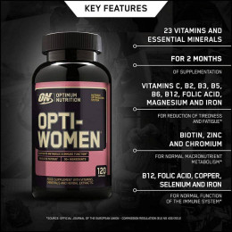 Комплекс для жінок Optimum Nutrition Opti Women 120 caps EU Optimum Nutrition