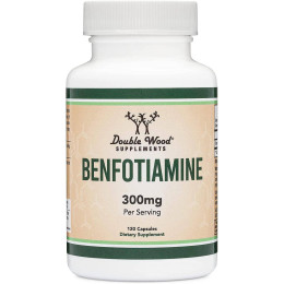 Бенфотиамин Double Wood Benfotiamine 300 mg 120 capsules