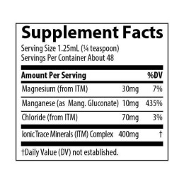 Іонний марганець Trace Minerals Research Liquid Ionic Manganese 10 mg 59 ml Trace Minerals Research