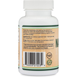 Наттокіназа Double Wood Nattokinase 200 mg 4000 FU 120 capsules