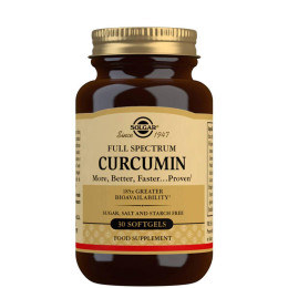 Full Spectrum Curcumin, 30 Liquid Extract Softgels Solgar