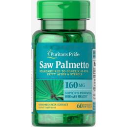 Saw Palmetto 160 mg 60 Capsules Puritan's Pride