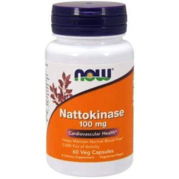 Nattokinase 100 mg  60 vcaps