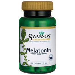 Мелатонин Swanson Melatonin 1 mg 120 caps Swanson